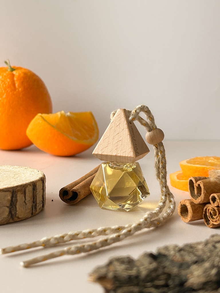 Zapach do samochodu pomara艅czowo cynamonowy s艂odki Mystery Queen - obrazek 3