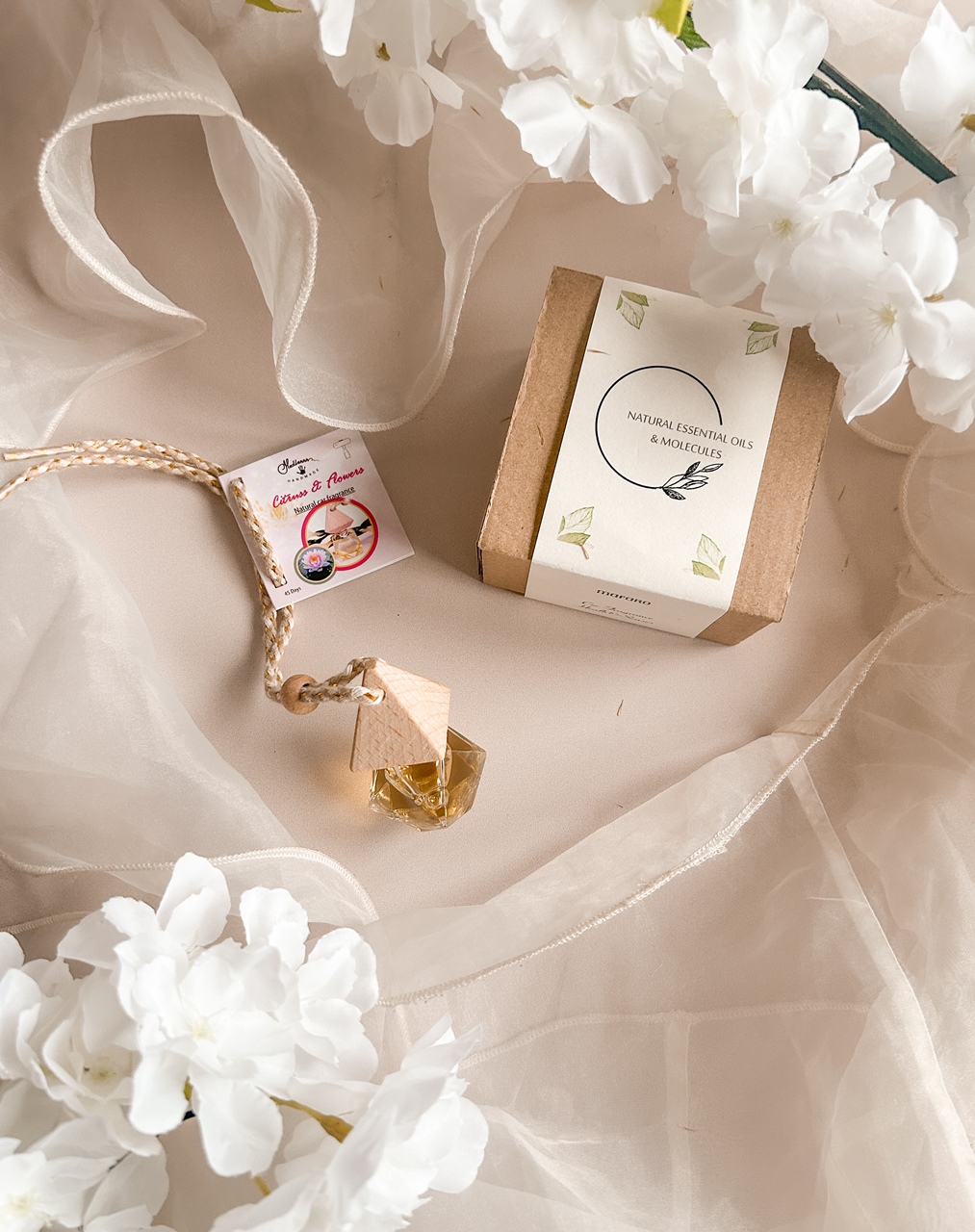 Naturalny zapach do samochodu grejpfrutowy White Energy - obrazek 2