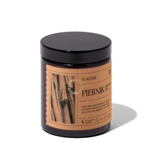 Naturalna świeca sojowa o zapachu świątecznych pierniczków