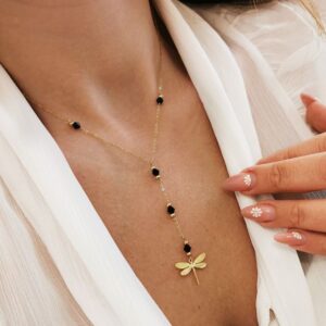 naszyjnik wisząca ważka