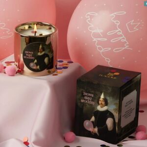 naturalna świeca na urodziny