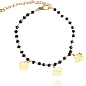 bransoletka z koniczynkami