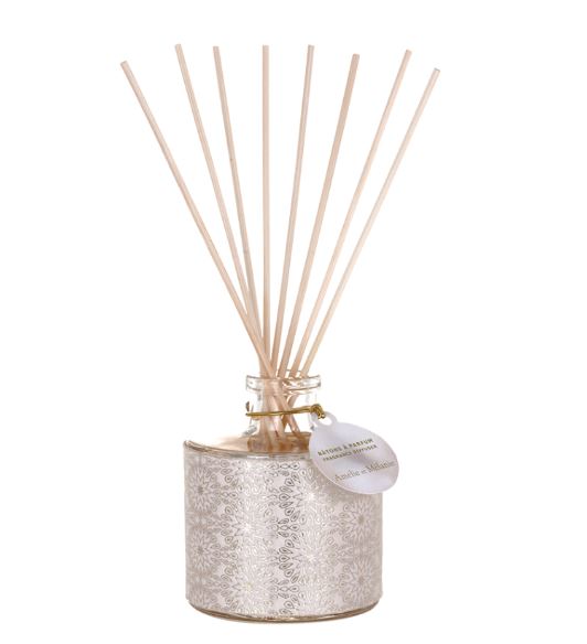 kwiatowy dyfuzor z patyczkami