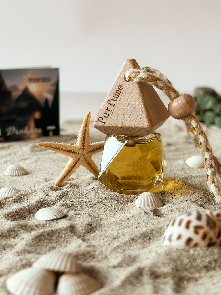 Luksusowy orientalny zapach do samochodu z paczul膮, naturalnymi 偶ywicami i oudem Drakarx - obrazek 3