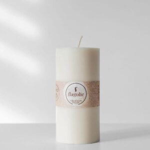 świeca naturalna walec