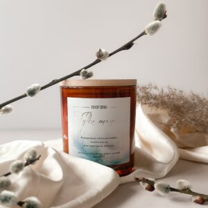 świeca sojowa bezzapachowa