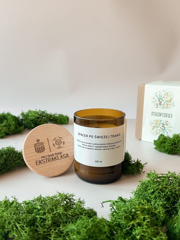 świece z logo twojej firmy