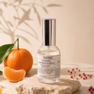 Naturalne perfumy do auta Mandarin, Cashmeran & Pepper